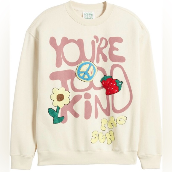 PAC-Sun Embroidered Unisex Crewneck Sweatshirt - Picture 1 of 4